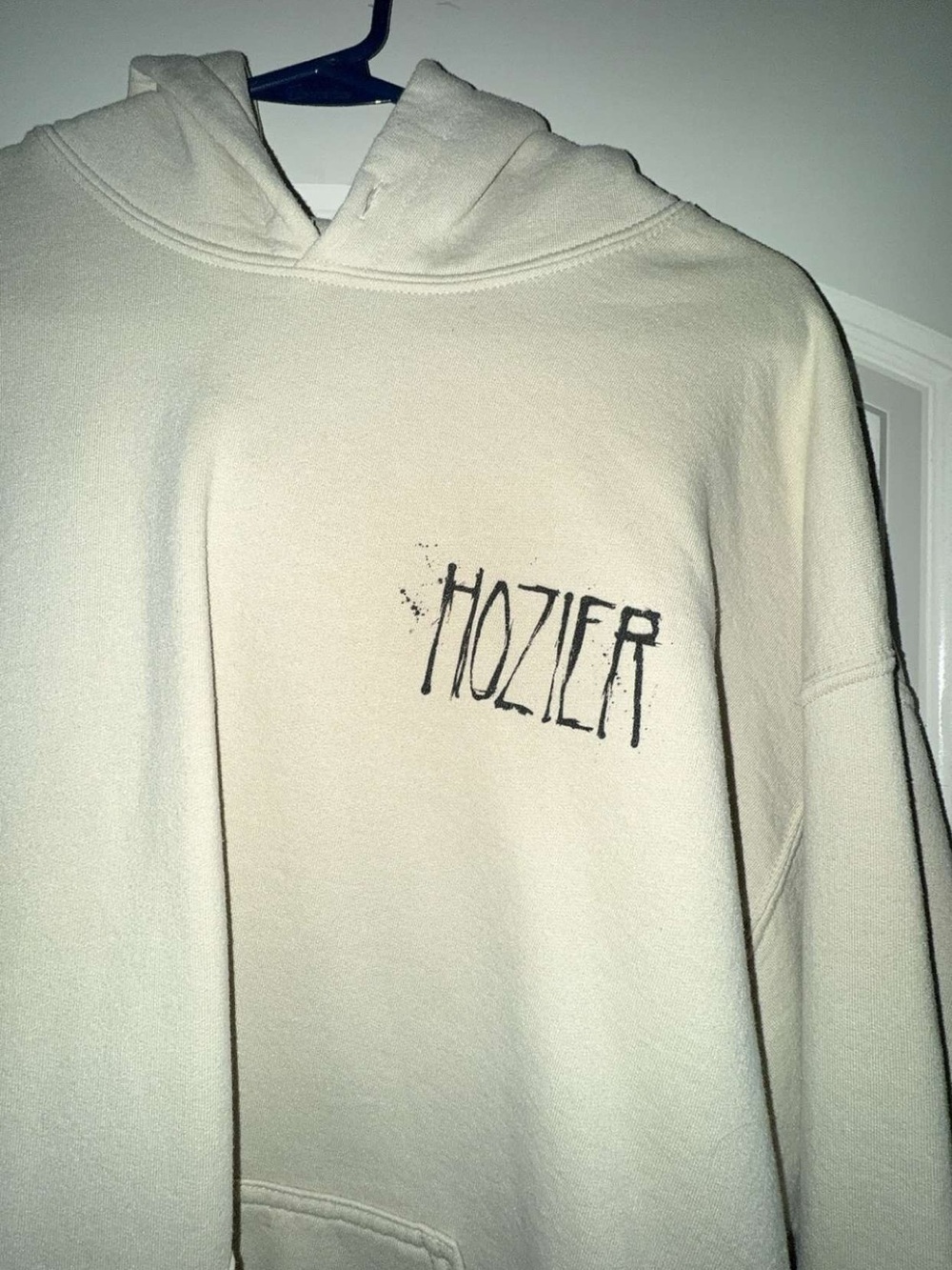 Hozier tour hoodie merch! Graphic Cream Hoodie